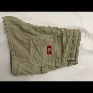 Khaki dickies cargo shorts